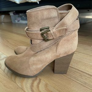 Like New Charlotte Russe Booties. Size 6